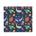 thumbnail image 1 of Rocae The Underwater World for Drying Mat for Kitchen 16*18 inch Easy to Clean Dish Rack Pad, 1 of 8