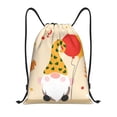thumbnail image 1 of Rocae Three Gnomes With Balloons for Gym Bag Drawstring Bags Gym Backpack for Gym, Travel, Sports, Swimming, Beach-Small, 1 of 6