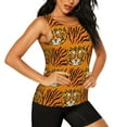 thumbnail image 1 of Rocae Tiger for Women's Workout Tank Top Lightweight Sleeveless Fit Tops- Moisture-Wicking, BreathableMedium, 1 of 9