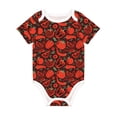 thumbnail image 1 of Rocae Tomatoes And Chili for Baby Climbing Clothes Soft Baby Romper for Active Infants Comfortable and Breathable Crawling Jumpsuit Unisex Baby Outfit 6 Months, 1 of 8