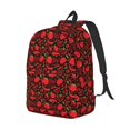 thumbnail image 1 of Rocae Tomatoes And Chili for Durable Canvas Backpack Leisure Large Bag Travel Rucksack Multi-function Backpack Small, 1 of 8