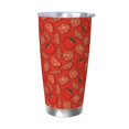 thumbnail image 1 of Rocae Tomatoes for 20 Ounces Stainless Steel Insulted Tumbler Car Cup Drink Mug Inspirational Graduate Present-Without Straw, 1 of 8