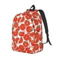 thumbnail image 1 of Rocae Tomatoes for Durable Canvas Backpack Leisure Large Bag Travel Rucksack Multi-function Backpack Medium, 1 of 8