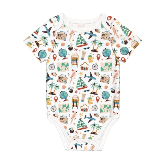 Rocae Travel1 for Baby Climbing Clothes Soft Baby Romper for Active Infants Comfortable and Breathable Crawling Jumpsuit Unisex Baby Outfit 2 Years