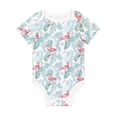 thumbnail image 1 of Rocae Tropical Flamingo for Baby Climbing Clothes Soft Baby Romper for Active Infants Comfortable and Breathable Crawling Jumpsuit Unisex Baby Outfit 12 Months, 1 of 8
