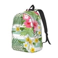 thumbnail image 1 of Rocae Tropical Flamingo for Durable Canvas Backpack Leisure Large Bag Travel Rucksack Multi-function Backpack Medium, 1 of 8
