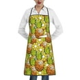 thumbnail image 1 of Rocae Tropical Summer Fruit for Kitchen Aprons for Women Adjustable Cooking Kitchen Chef Apron for Men with Pockets, 1 of 7