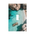 thumbnail image 1 of Rocae Turquoise Beach Kayaking for Decorator Light Switch or Receptacle Outlet Wall Plate,Polycarbonate Thermoplastic-Style T, 1 of 6