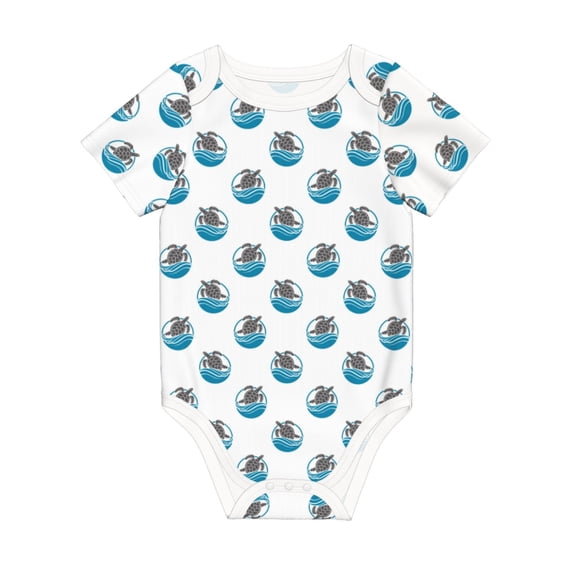 Rocae Turtle for Baby Climbing Clothes Soft Baby Romper for Active Infants Comfortable and Breathable Crawling Jumpsuit Unisex Baby Outfit 18 Months