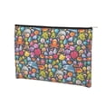 thumbnail image 1 of Rocae Underwater Diving Animals for Cosmetic Bags for Women Paper Reusable Cosmetic Bag Travel Toiletry Organizer Capacity Multipurpose Zipper Pouch, 1 of 8