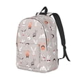thumbnail image 1 of Rocae Various Rabbits for Durable Canvas Backpack Leisure Large Bag Travel Rucksack Multi-function Backpack Small, 1 of 8