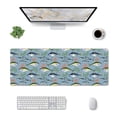 thumbnail image 1 of Rocae Various Wild Sea Fish for Gaming Mouse Pad, Mouse Pad Large, Office Computer Keyboard Mousepad, Keyboard and Mouse Pad with Stitched Edges,31.5 x 11.8 in, 1 of 5