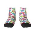 thumbnail image 1 of Rocae Vector Mexican Otomi Style Bright for Premium Adult Socks,Comfortable, Breathable, and Durable Socks, Perfect for Everyday Wear, 1 of 7