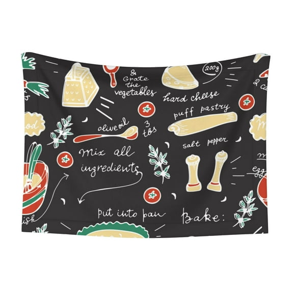 Rocae Vegetable Quiche for Pet Blanket Dog Blanket Cat Blanket Soft Sleep for Small Medium Pet-Large