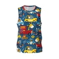 thumbnail image 1 of Rocae Vehicles Cartoon with Funny Drivers for Men's Basketball Jersey Lightweight and Breathable Athletic Tank Top,Quick-Drying Sports Jersey Medium, 1 of 9