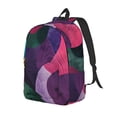 thumbnail image 1 of Rocae Vibrant Abstract Flow for Canvas College Laptop Backpack for Men Women -Small, 1 of 5