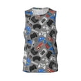 thumbnail image 1 of Rocae Video Game for Men's Basketball Jersey Lightweight and Breathable Athletic Tank Top,Quick-Drying Sports Jersey Small, 1 of 9