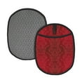 thumbnail image 1 of Rocae Vintage Burgundy for Silicone Pot Holders, Oven Mitts Heat Resistant Hot Pads with Pockets,Non-Slip Bbq Baking Smoking Potholders ,7.5"x9.4", 1 of 7