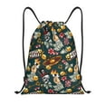 thumbnail image 1 of Rocae Vintage Casino Chips for Gym Bag Drawstring Bags Gym Backpack for Gym, Travel, Sports, Swimming, Beach-Small, 1 of 6