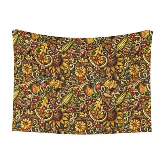Rocae Vintage Sunflower and Corn Autumn for Pet Blanket Dog Blanket Cat Blanket Soft Sleep for Small Medium Pet-Large