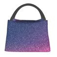 thumbnail image 1 of Rocae Violet Glitter for Insulated Lunch Bag for Women Men,Large Lunch Box for for Work/Office/Picnic/Travel, 1 of 6