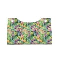 thumbnail image 1 of Rocae Watercolor Blooming Cactus Print Long Tissue Box Lid Durable Leather Tissue Box Lid Can Be Used as Modern Home Decoration, 1 of 9