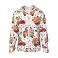 thumbnail image 1 of Rocae Watercolor Fall Breathable Sun Protection Hoodie Quick-Dry Lightweight Long Sleeve Hoodie Unisex Running Sports Shirt-XX-Large, 1 of 7