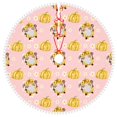 thumbnail image 1 of Rocae Watercolor Gnomes for Christmas Tree Skirt with Pom Pom Trim for Holiday Party for Holiday Home Decor Indoor Outdoor-36", 1 of 7