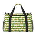 thumbnail image 1 of Rocae Watercolor St Patrick Day Print Hand Travel Bag Travel Duffel Bag and Fitness Bag, Women's Waterproof Weekend Tote, Men's Travel and Fitness Essentials, 1 of 7