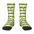 thumbnail image 1 of Rocae Watercolor St Patrick Day for Girls Boys Crew Socks,Children's Socks, Kids Socks, Toddler Socks: Daily Wear with Kids School Uniform, 1 of 5