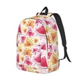 thumbnail image 1 of Rocae Watermelon for Durable Canvas Backpack Leisure Large Bag Travel Rucksack Multi-function Backpack Small, 1 of 8