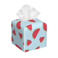 thumbnail image 1 of Rocae Watermelon for High-grade Leather Tissue Box, Exquisite Fashionable Design, Office Tissue Box, Waterproof Family Tissue Box, 1 of 8