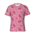 thumbnail image 1 of Rocae Watermelon for Men's Moisture-Wicking Crew Tee - T-Shirt for Sports, Outdoor Activities, and Casual WearSmall, 1 of 9
