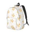 thumbnail image 1 of Rocae Wheat for Durable Canvas Backpack Leisure Large Bag Travel Rucksack Multi-function Backpack Medium, 1 of 8
