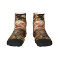 thumbnail image 1 of Rocae Whimsical Flower Crown Maiden for Premium Adult Socks,Comfortable, Breathable, and Durable Socks, Perfect for Everyday Wear, 1 of 7
