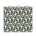 thumbnail image 1 of Rocae White Daisies and Bee for Drying Mat for Kitchen 16*18 inch Easy to Clean Dish Rack Pad, 1 of 8