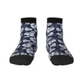 thumbnail image 1 of Rocae White Leaves for Premium Adult Socks,Comfortable, Breathable, and Durable Socks, Perfect for Everyday Wear, 1 of 7