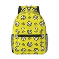 thumbnail image 1 of Rocae White Popcorn for Comfortable Student Backpack - Lightweight ,Durable School Bag Ideal for Middle School, High School, and College, 1 of 6