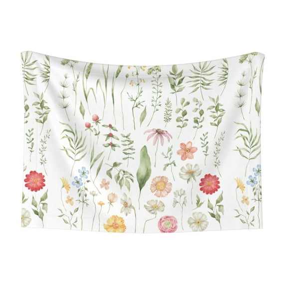 Rocae Wildflower Watercolor 2 for Pet Blanket Dog Blanket Cat Blanket Soft Sleep for Small Medium Pet-Large