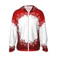 thumbnail image 1 of Rocae Winter Christmas Snowflake Print Breathable Sun Protection Hoodie Quick-Dry Lightweight Long Sleeve Hoodie Unisex Running Sports Shirt Small, 1 of 9