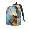 thumbnail image 1 of Rocae Woman Under Blossoming Tree for Canvas College Laptop Backpack for Men Women -Small, 1 of 5