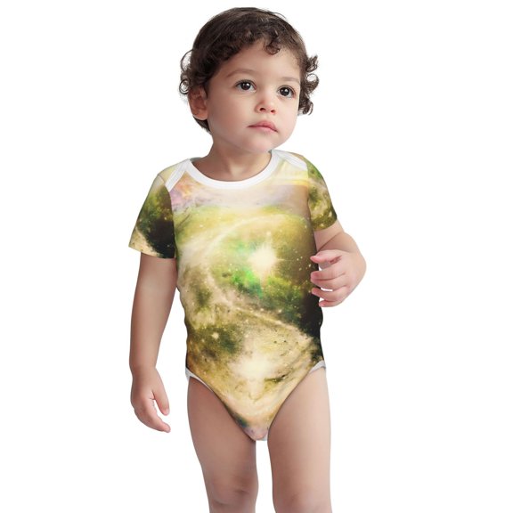 Rocae Yin Yang 1 for Baby Cotton Short-Sleeve Bodysuits for Unisex Onesies Bodysuit-3 Months