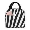 thumbnail image 1 of Rocae Zebra for Insulated Lunch Bag for Women Men,Large Lunch Box for Work School Picnic Hiking Daytrip, 1 of 5