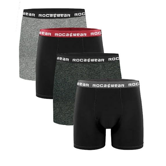 Rocawear 4 Pack Cotton Stretch Micro Modal Boxer Brief