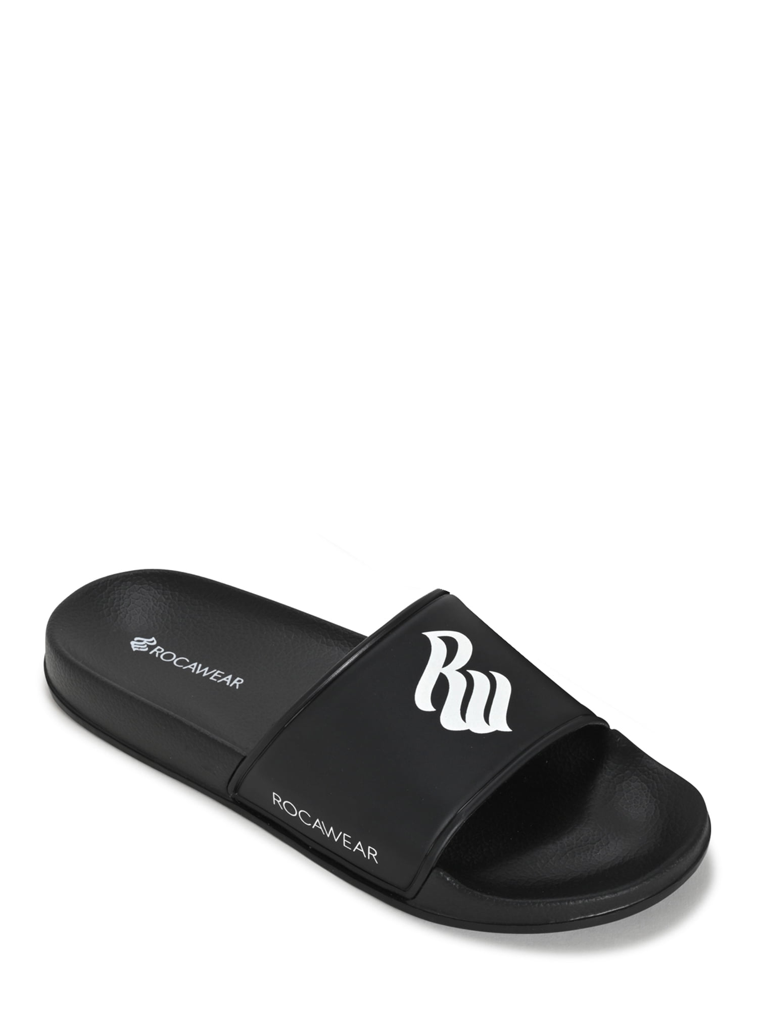 Rocawear Men's Brighton Logo Athletic Slide Sandal - Walmart.com