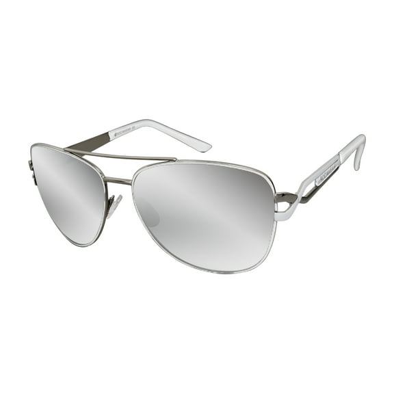 Rocawear Men's R1207 Modern UV400 Protective Metal Aviator Pilot Fashion Sunglasses, 59mm