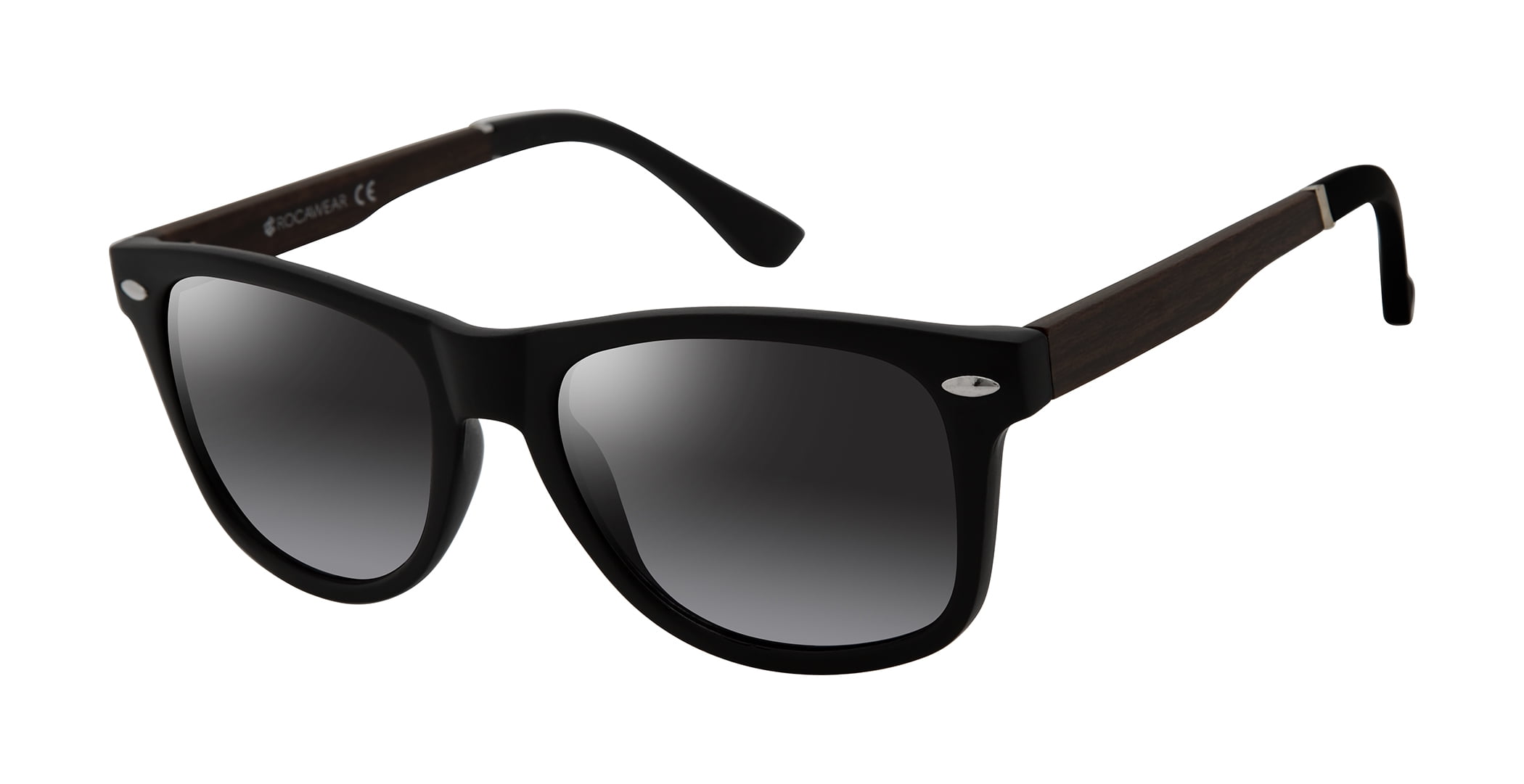 Rocawear Men's R1477 Classic UV400 Protective Rectangular Fashion Sunglasses, 60mm