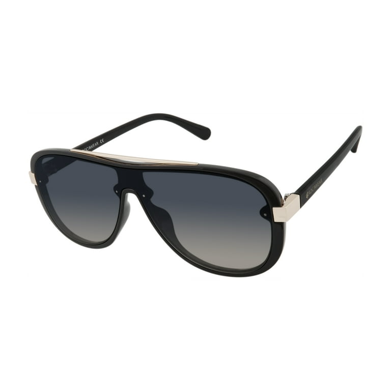 Rocawear R1493 Modern UV400 Protective Aviator Pilot Shield Sunglasses. Gifts for Men with Flair, 131 mm