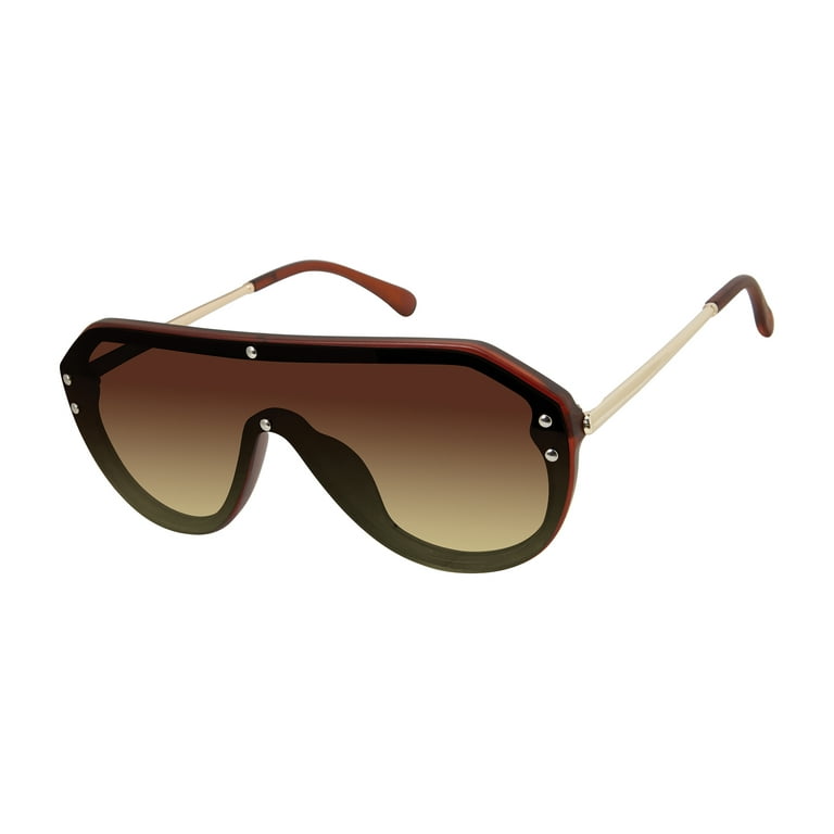 Rocawear men's R1509 UV400 Shield Sunglasses - Aviator Design