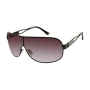Rocawear Mens R1532 Metal Shield UV Protective Rectangular Fashion Sunglasses, 135mm